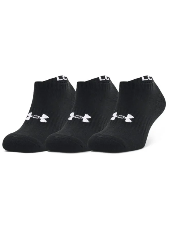 Under Armour Socks< Core No Show 3-Pack Socks