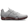 Men Under Armour Mens Golf Shoes< Hovr Tour Spikeless Wide Golf Shoes - Halo Grey/After Burn