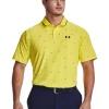 Men Under Armour Shirts< Iso-Chill Edge Polo - Starfruit/White