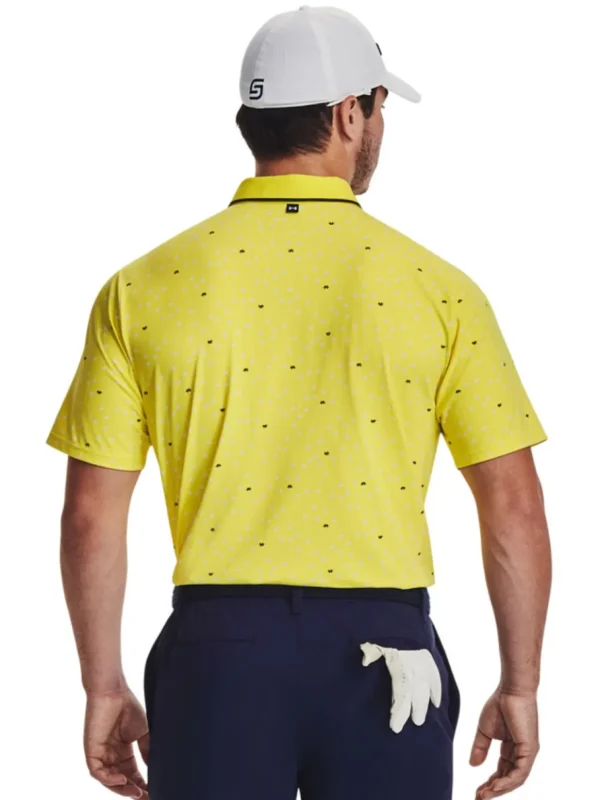 Men Under Armour Shirts< Iso-Chill Edge Polo - Starfruit/White