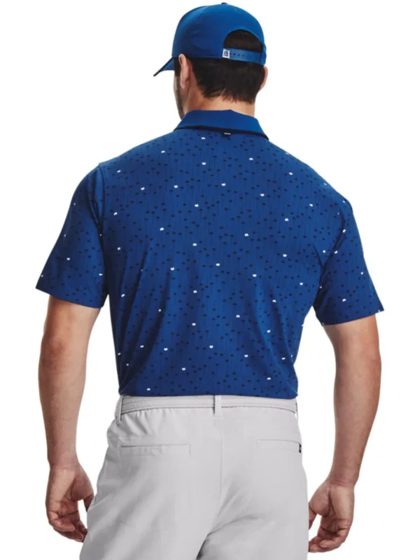 Men Under Armour Shirts< Iso-Chill Edge Polo - Blue Mirage/Midnight Navy