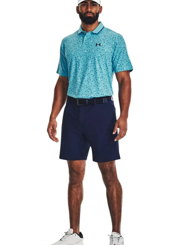 Men Under Armour Shirts< Iso-Chill Edge Polo - Glacier Blue/Blue Mirage