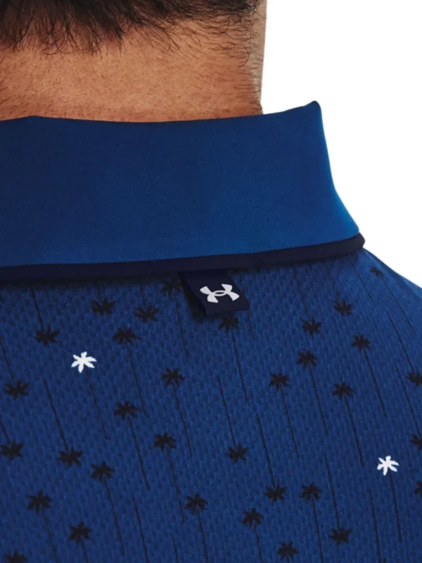 Men Under Armour Shirts< Iso-Chill Edge Polo - Blue Mirage/Midnight Navy