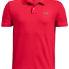 Kids Under Armour Shirts< Jr Boys Performance Polo - Red