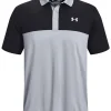 Men Under Armour Shirts< Performance 3.0 Colourblock Polo - Steel/Black