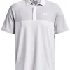 Men Under Armour Shirts< Performance 3.0 Colourblock Polo - White/Halo Grey