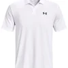 Men Under Armour Shirts< Performance 3.0 Polo - White