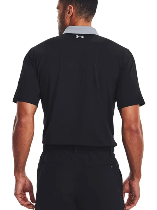 Men Under Armour Shirts< Performance 3.0 Colourblock Polo - Steel/Black