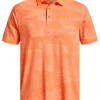 Men Under Armour Shirts< Playoff 2.0 Jacquard Polo - Orange Blast