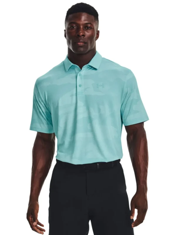 Men Under Armour Shirts< Playoff 2.0 Jacquard Polo - Blue Foam