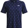 Men Under Armour Shirts< Playoff 3.0 Printed Polo - Midnight Navy/White