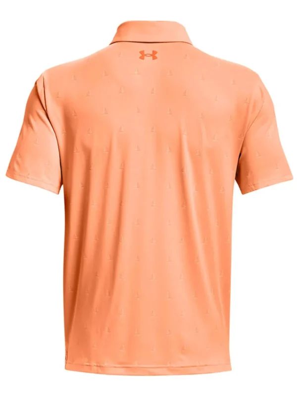 Men Under Armour Shirts< Playoff 3.0 Printed Polo - Orange Tropic/Orange Blast