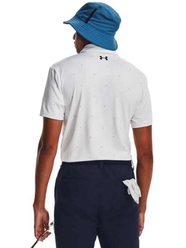 Men Under Armour Shirts< Playoff 3.0 Printed Polo - White/Pink/Midnight