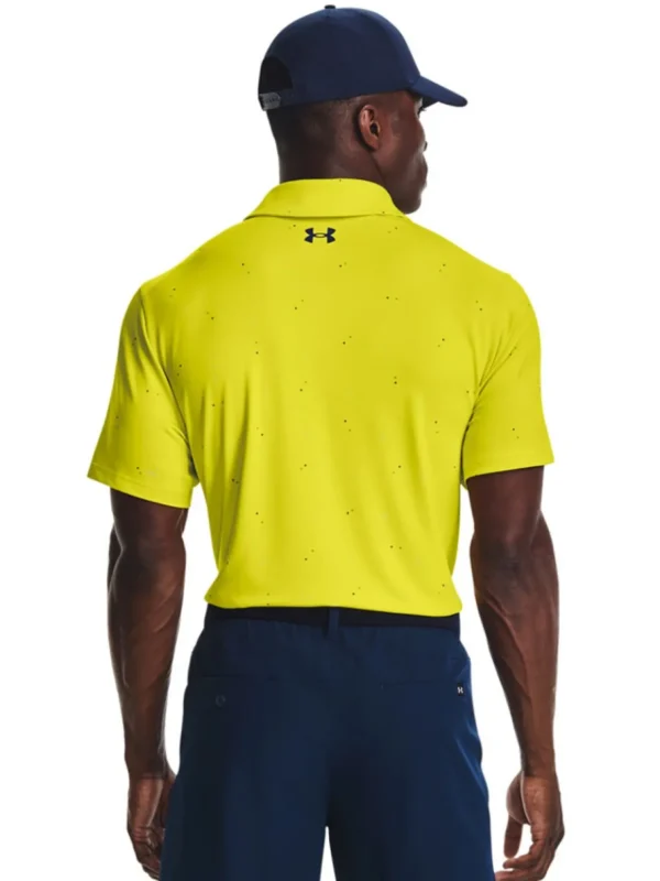 Men Under Armour Shirts< Playoff 3.0 Printed Polo - Starfruit/Midnight Navy