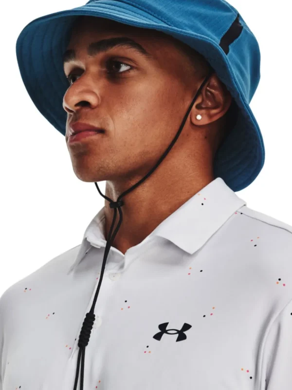 Men Under Armour Shirts< Playoff 3.0 Printed Polo - White/Pink/Midnight