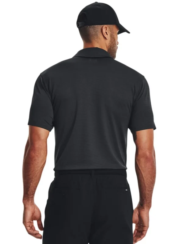 Men Under Armour Shirts< Playoff 3.0 Stripe Polo - Black/Pitch Grey