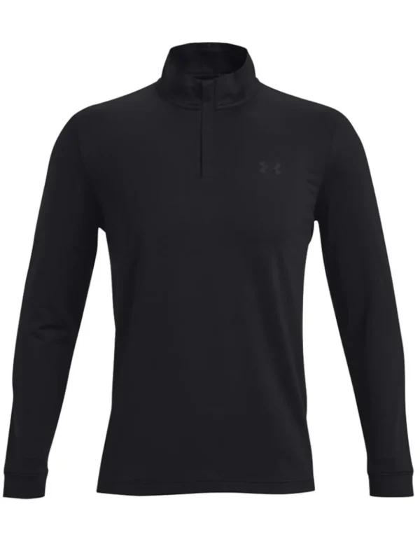 Men Under Armour Jumpers< Playoff 1/4 Zip - Black/Jet Grey