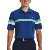 Men Under Armour Shirts< T2G Blocked Polo - Blue Mirage/White/Blue