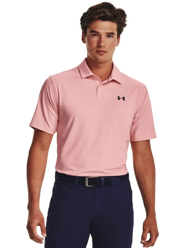 Men Under Armour Shirts< T2G Polo - Pink Fizz