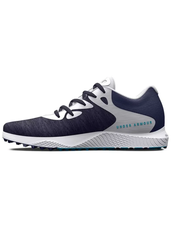 Women Under Armour Womens Golf Shoes< Women'S Charged Breathe 2 Knit Spikeless Golf Shoes - Midnight Navy