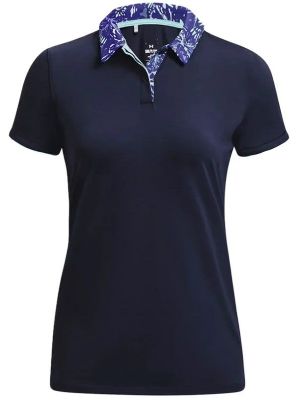 Women Under Armour Shirts< Women'S Iso-Chill Polo - Midnight Navy