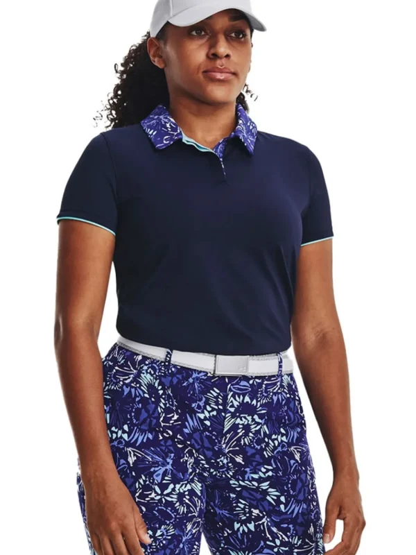 Women Under Armour Shirts< Women'S Iso-Chill Polo - Midnight Navy