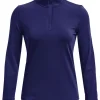 Women Under Armour Jumpers< Women'S Playoff 1/4 Zip - Sonar Blue/Metallic Silver