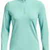 Women Under Armour Jumpers< Women'S Playoff 1/4 Zip - Turquoise