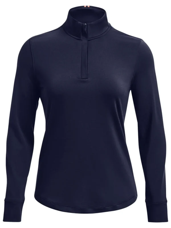 Women Under Armour Jumpers< Women'S Playoff 1/4 Zip - Midnight Navy/Metallic Silver