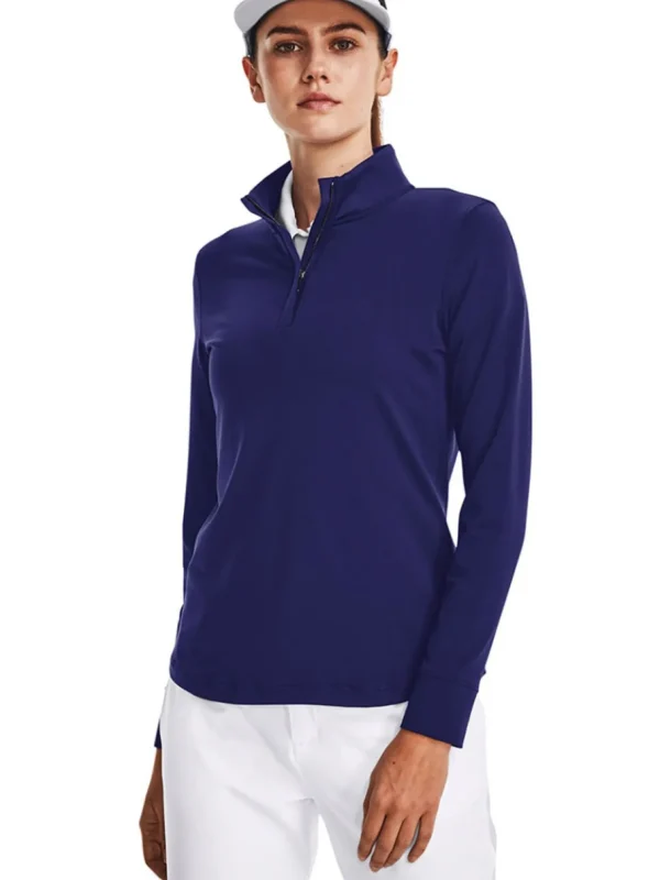 Women Under Armour Jumpers< Women'S Playoff 1/4 Zip - Sonar Blue/Metallic Silver