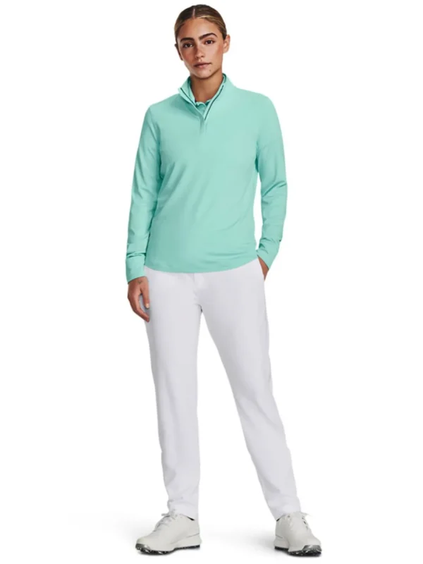 Women Under Armour Jumpers< Women'S Playoff 1/4 Zip - Turquoise