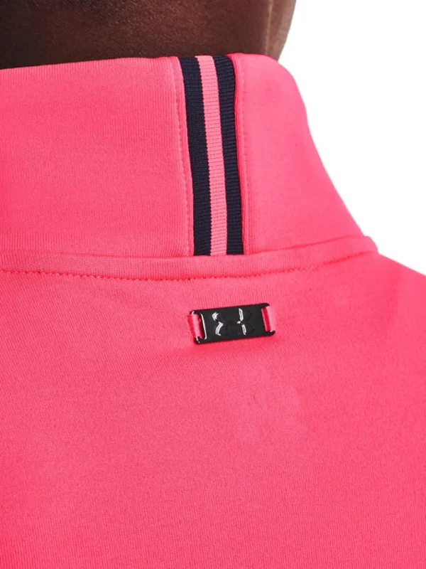 Women Under Armour Jumpers< Women'S Playoff 1/4 Zip - Pink Shock/Metallic Silver