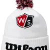 Wilson Beanies & Mitts< Tour Beanie - White