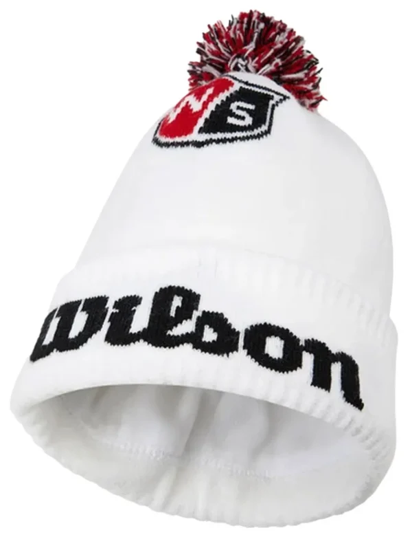 Wilson Beanies & Mitts< Tour Beanie - White